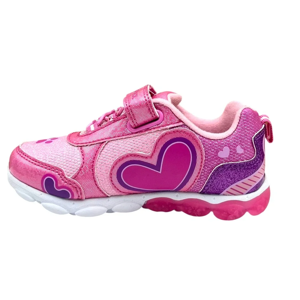 Nickelodeon Paw Patrol Little Girls Light-up Slip-on Shoes Size 12 Pink Purple‎